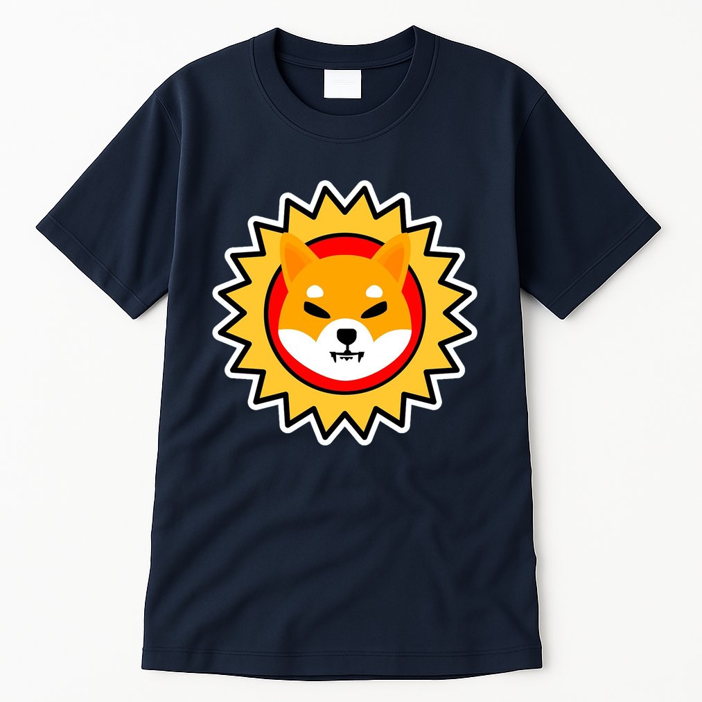 Shiba Inu Coin Star Logo Tall T-Shirt