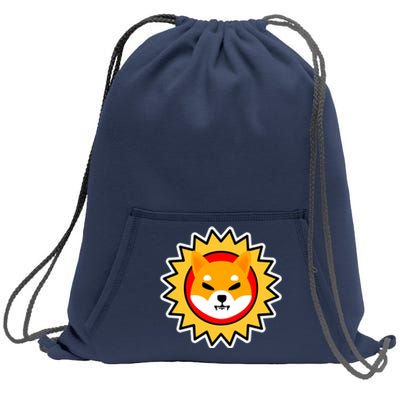 Shiba Inu Coin Star Logo Sweatshirt Cinch Pack Bag