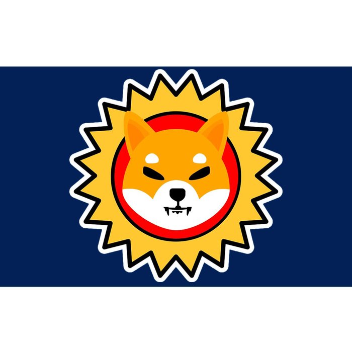 Shiba Inu Coin Star Logo Bumper Sticker