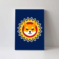 Shiba Inu Coin Star Logo Canvas