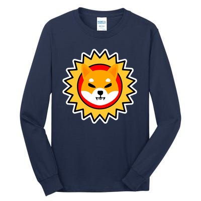 Shiba Inu Coin Star Logo Tall Long Sleeve T-Shirt