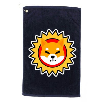 Shiba Inu Coin Star Logo Golf Towel