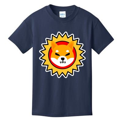Shiba Inu Coin Star Logo Kids T-Shirt