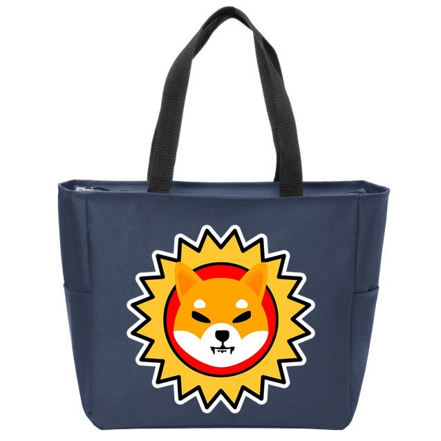 Shiba Inu Coin Star Logo Zip Tote Bag
