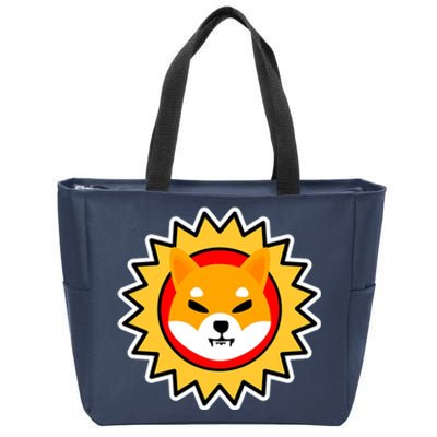 Shiba Inu Coin Star Logo Zip Tote Bag