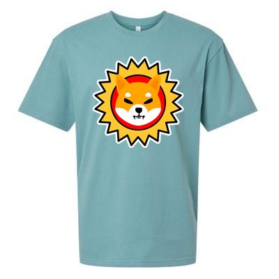 Shiba Inu Coin Star Logo Sueded Cloud Jersey T-Shirt