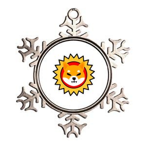 Shiba Inu Coin Star Logo Metallic Star Ornament