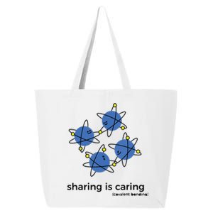 Sharing Is Caring Cute Chemistry Chemist 25L Jumbo Tote