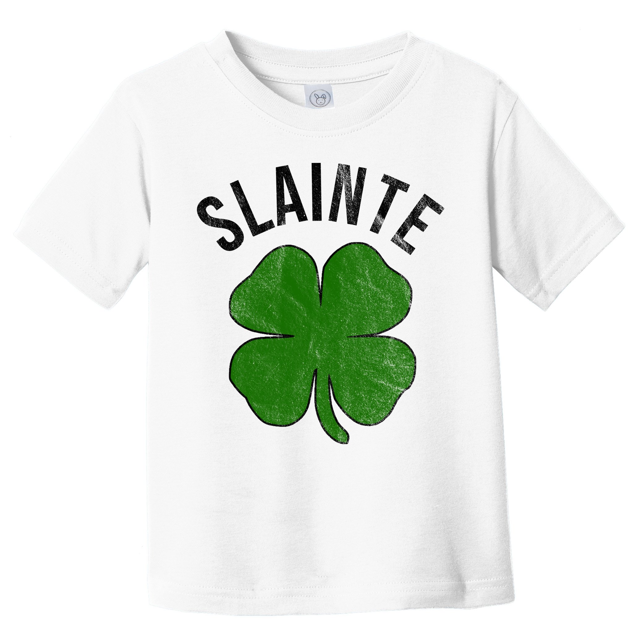 Slainte Irish Clover St Patrick's Day Toddler T-Shirt
