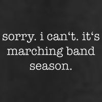 Sorry. I Cant. Its Marching Band Season Marching Band Adult Drive Performance Visor