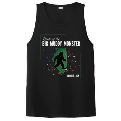 Supernatural Illinois Cryptid Home Of Big Muddy Monster PosiCharge Competitor Tank