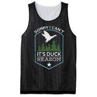 Sorry I Can´T It´S Duck Season Duck Hunting Funny Hunting Mesh Reversible Basketball Jersey Tank