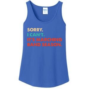 Sorry. I Cant. Its Marching Band Season Marching Band Ladies Essential Tank