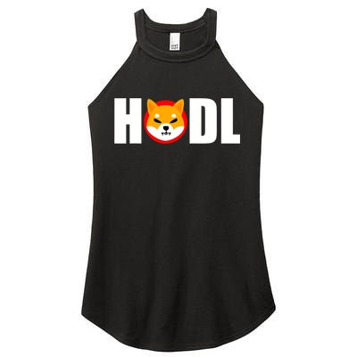 Shiba Inu Coin Crypto Token Shib Hodl Shiba Army Women's Perfect Tri Rocker Tank