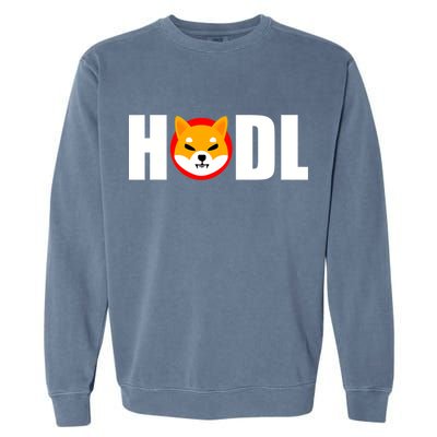 Shiba Inu Coin Crypto Token Shib Hodl Shiba Army Garment-Dyed Sweatshirt