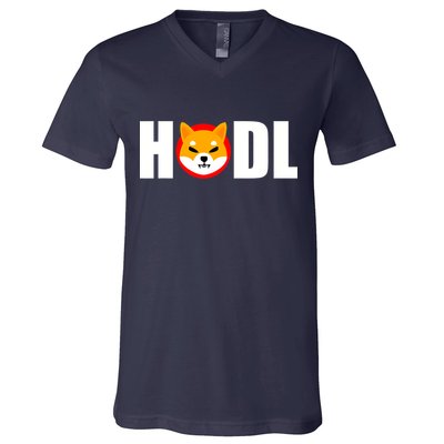 Shiba Inu Coin Crypto Token Shib Hodl Shiba Army V-Neck T-Shirt