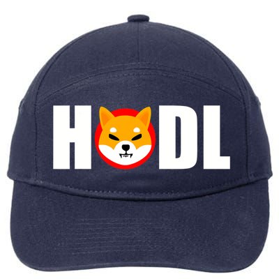 Shiba Inu Coin Crypto Token Shib Hodl Shiba Army 7-Panel Snapback Hat