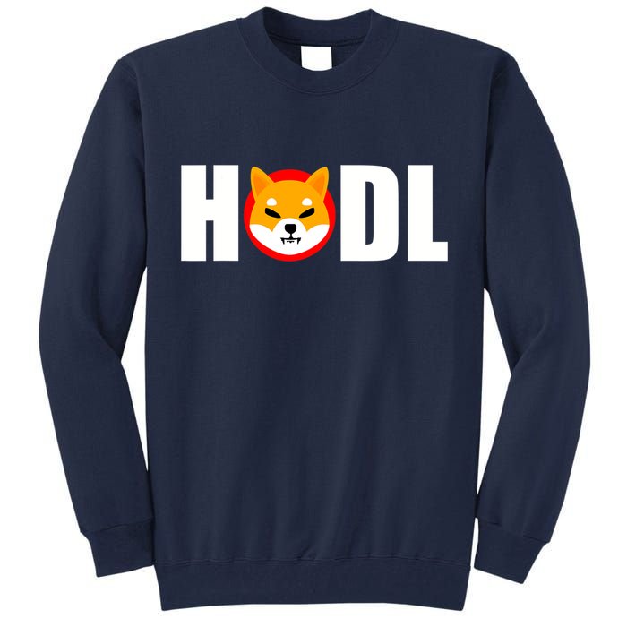 Shiba Inu Coin Crypto Token Shib Hodl Shiba Army Tall Sweatshirt