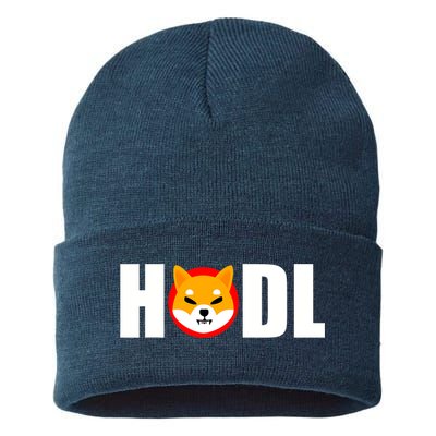 Shiba Inu Coin Crypto Token Shib Hodl Shiba Army Sustainable Knit Beanie