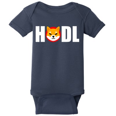 Shiba Inu Coin Crypto Token Shib Hodl Shiba Army Baby Bodysuit