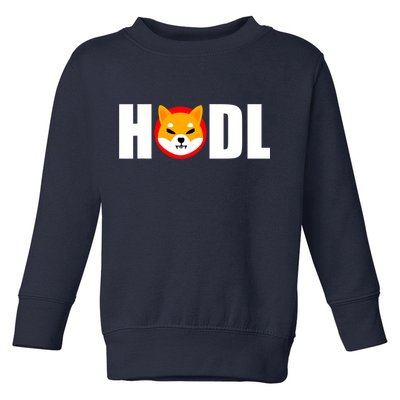Shiba Inu Coin Crypto Token Shib Hodl Shiba Army Toddler Sweatshirt