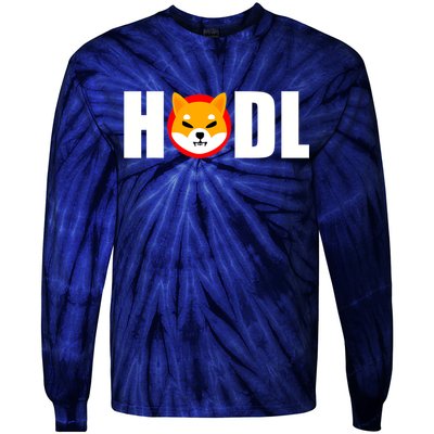 Shiba Inu Coin Crypto Token Shib Hodl Shiba Army Tie-Dye Long Sleeve Shirt