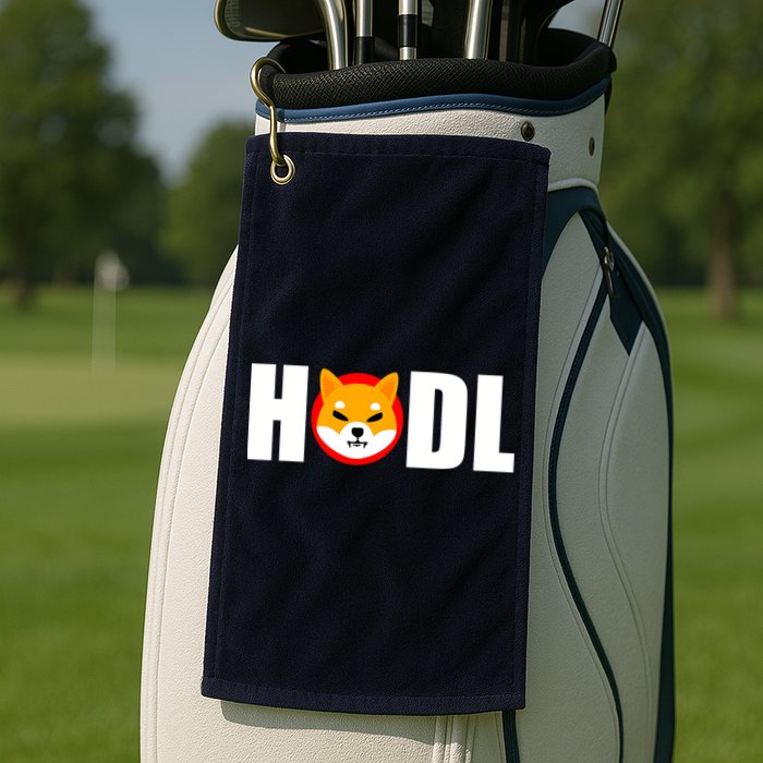 Shiba Inu Coin Crypto Token Shib Hodl Shiba Army Golf Towel