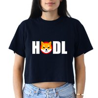 Shiba Inu Coin Crypto Token Shib Hodl Shiba Army Crop Top