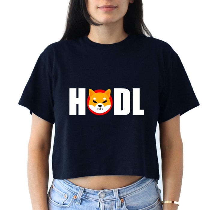 Shiba Inu Coin Crypto Token Shib Hodl Shiba Army Crop Top