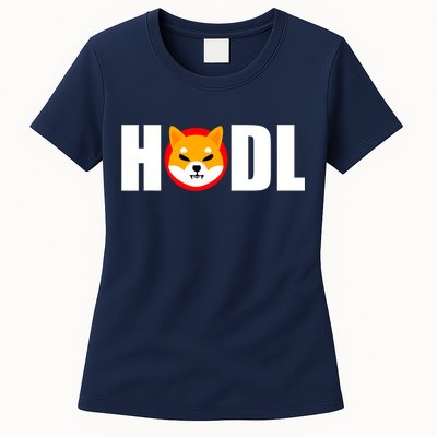 Shiba Inu Coin Crypto Token Shib Hodl Shiba Army Womens T-Shirt