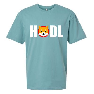 Shiba Inu Coin Crypto Token Shib Hodl Shiba Army Sueded Cloud Jersey T-Shirt