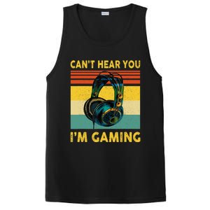 Sorry I Can't Hear You I'm Gaming Retro Gamer Gifts Boys PosiCharge Competitor Tank