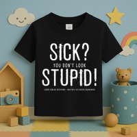 Sick You Don't Look Stupid MS Awareness Toddler T-Shirt