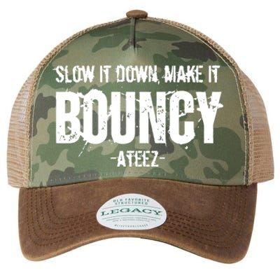 Slow It Down Make It Bouncy Ateez Legacy Tie Dye Trucker Hat