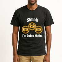 Shhh IM Doing Math Weight Lifting Math Lover Funny Meme Tall T-Shirt