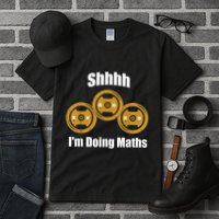 Shhh IM Doing Math Weight Lifting Math Lover Funny Meme Tall T-Shirt