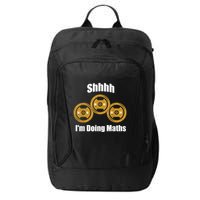 Shhh IM Doing Math Weight Lifting Math Lover Funny Meme City Backpack