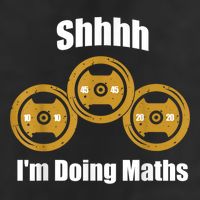 Shhh IM Doing Math Weight Lifting Math Lover Funny Meme Premium Pullover Hoodie