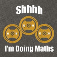 Shhh IM Doing Math Weight Lifting Math Lover Funny Meme Cotton Canvas Backpack