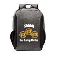 Shhh IM Doing Math Weight Lifting Math Lover Funny Meme Vector Backpack