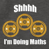 Shhh IM Doing Math Weight Lifting Math Lover Funny Meme Vector Backpack