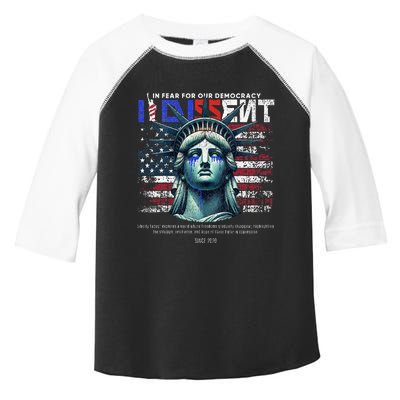 Scotus I Dissent In Fear For Our Democracy Justice Sotomayor Toddler Fine Jersey T-Shirt