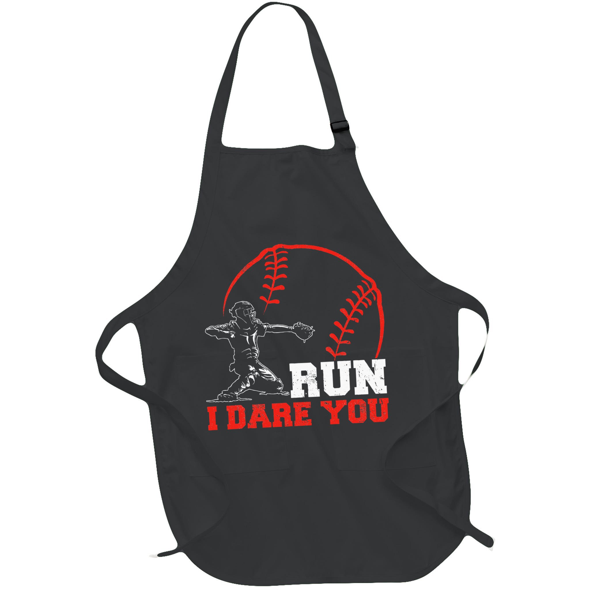 Steal I Dare You Baseball Catcher Baseball Player Apron