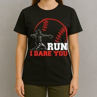 Steal I Dare You Baseball Catcher Baseball Player T-Shirt