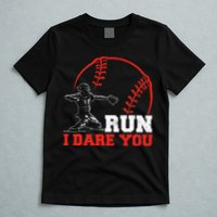 Steal I Dare You Baseball Catcher Baseball Player T-Shirt