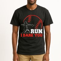 Steal I Dare You Baseball Catcher Baseball Player Tall T-Shirt