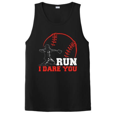 Steal I Dare You Baseball Catcher Baseball Player PosiCharge Competitor Tank