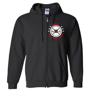 Shhh I’M Doing Math Gym Power Lifter And Weight Lifter Full Zip Hoodie