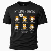 Shiba Inu Dog Ra Japanese Noodles Delight Cooling Performance Crew T-Shirt