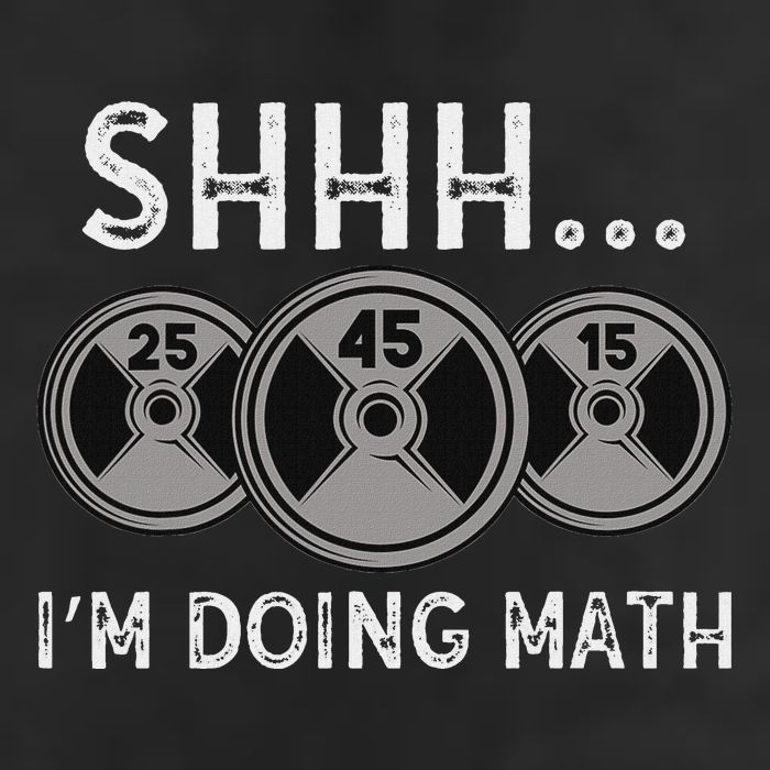 Shhh IM Doing Math Gym Fitness Math Funny Weightlifting 11oz C Handle Ceramic Mug